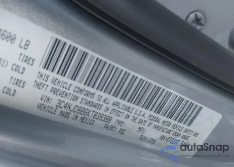 2019 Jeep Compass Latitude 4X4 from USA, damaged, VIN 3C4NJDBB6KT839388